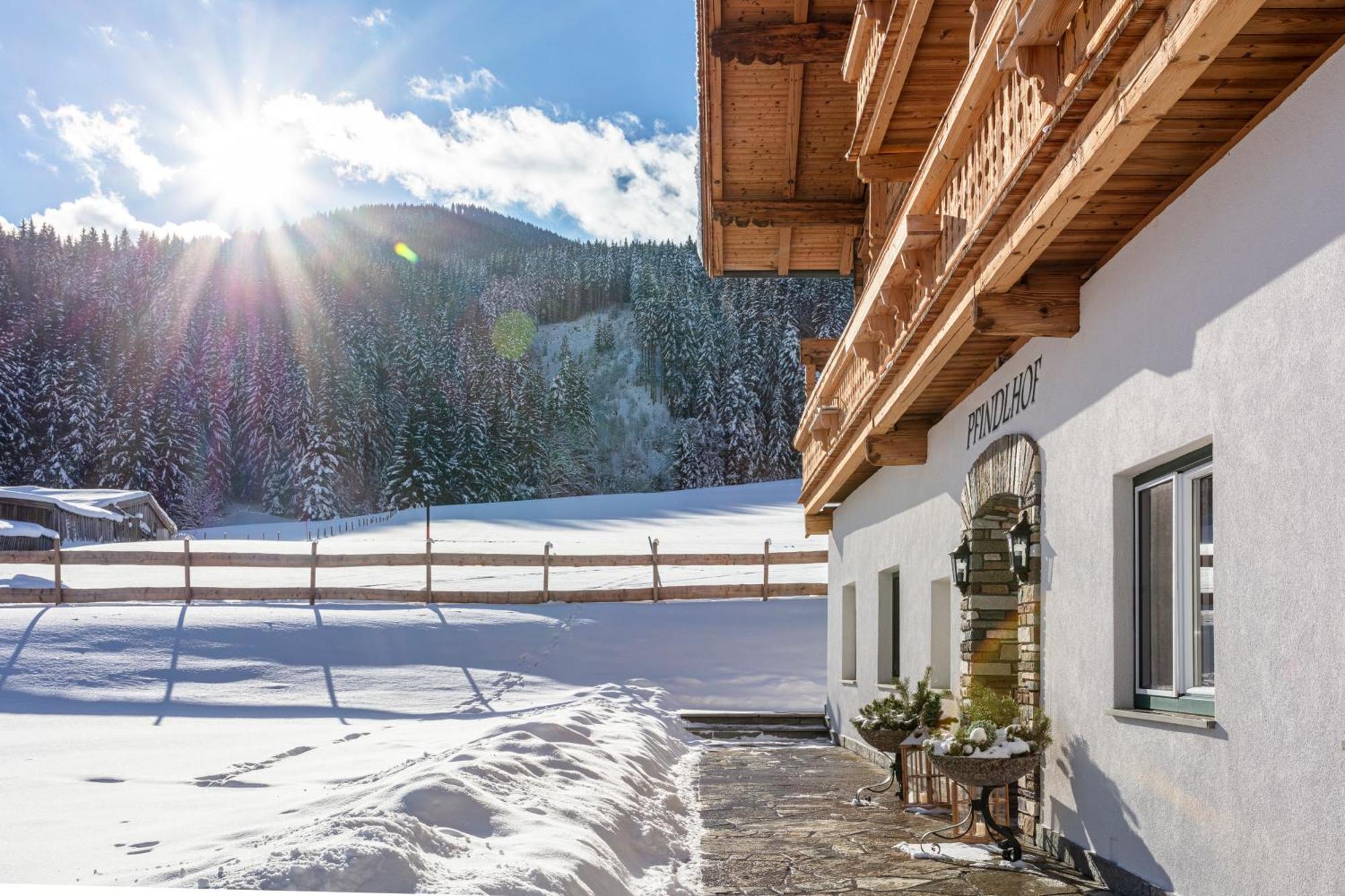 Der Pfindlhof Hotel Leogang Exterior foto